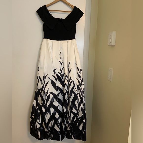 NEW Laura Petites Black & White Dress - Picture 2 of 9